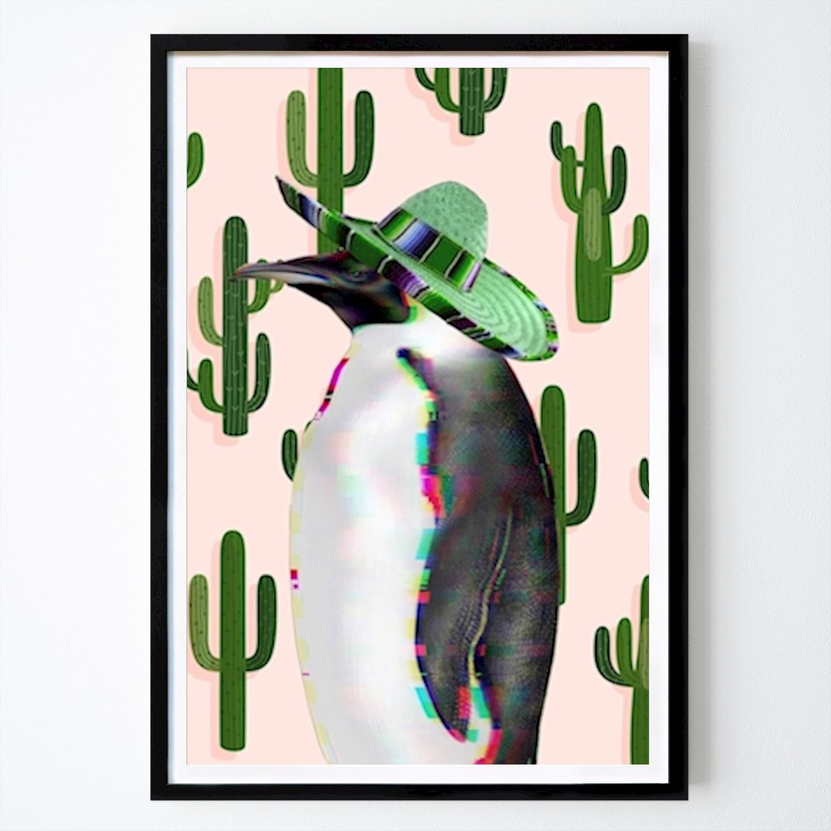 Animal Póster: Pingüino en México de Natalia Kramer
