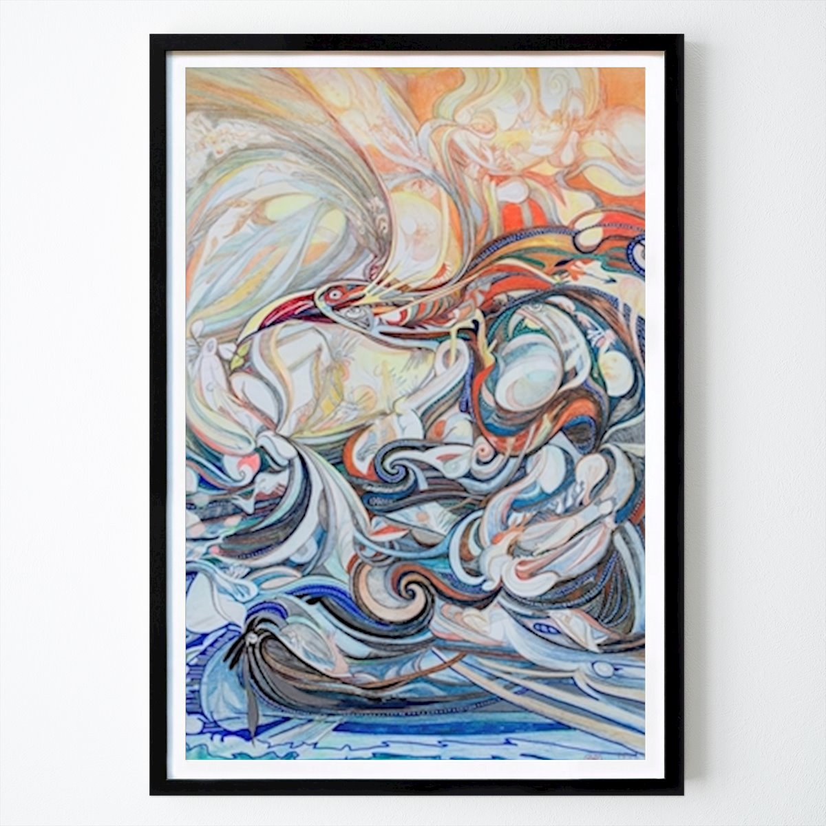 Style de vie Affiche: Le Phénix par Genevieve Frickey