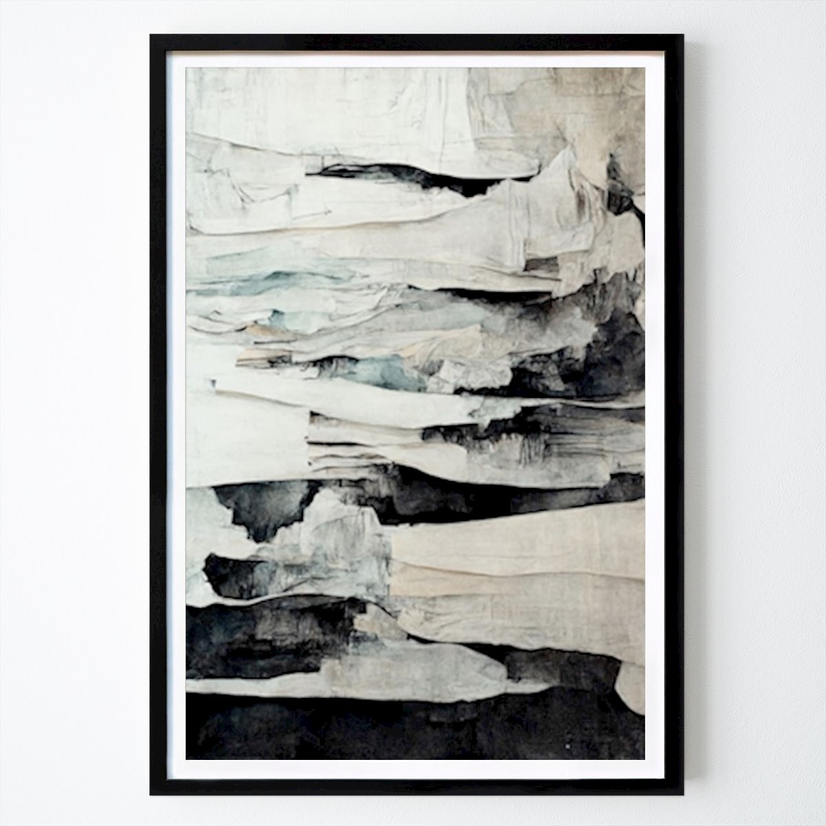 Abstract Poster: Peeling Paint #04 by John Andersson