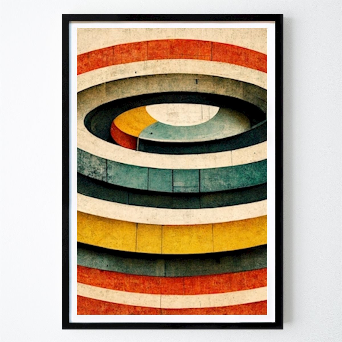 Bauhaus Poster: Bauhaus Circle by Roman Rögner
