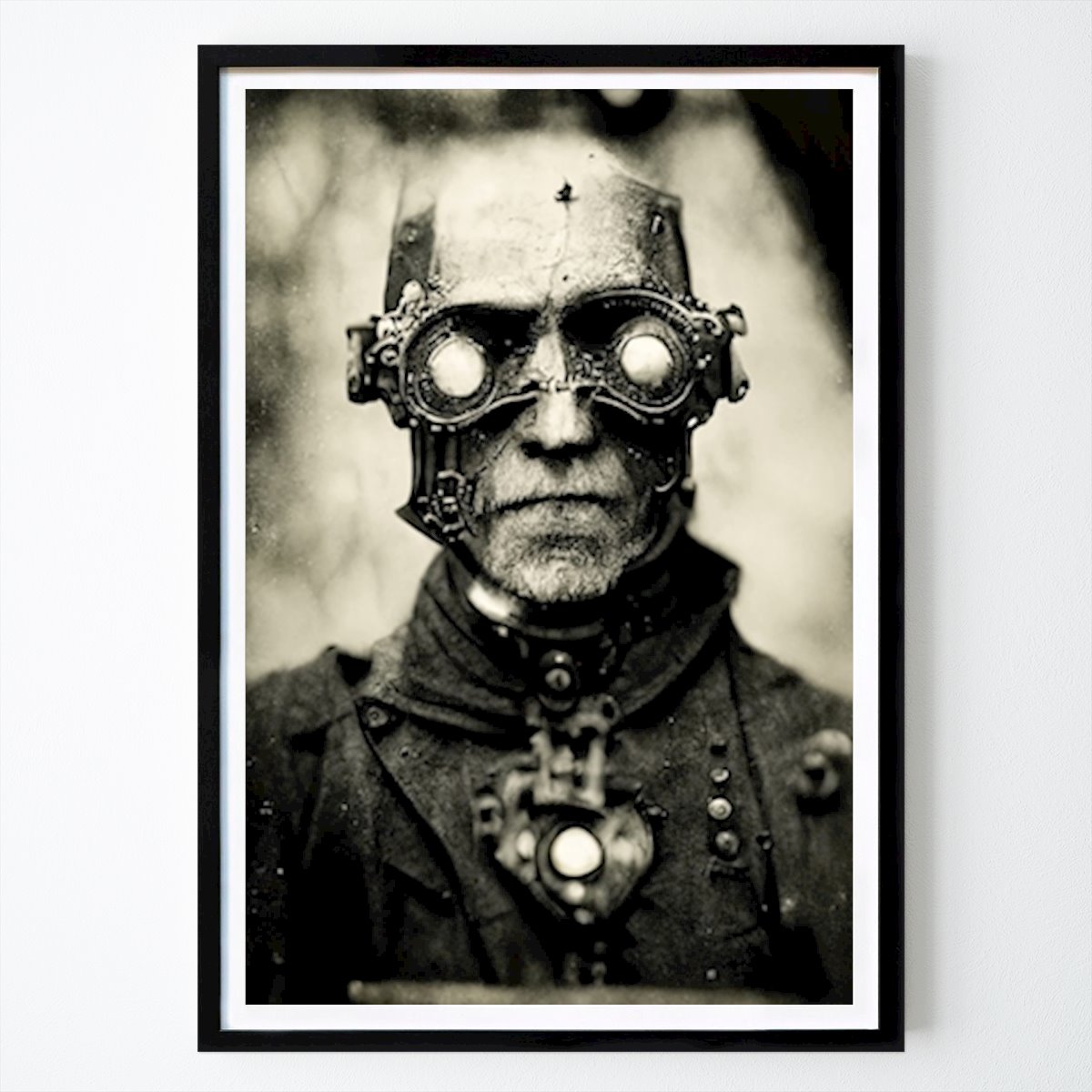 Människor & Porträtt Poster: Steampunk pappa av Roman Rögner