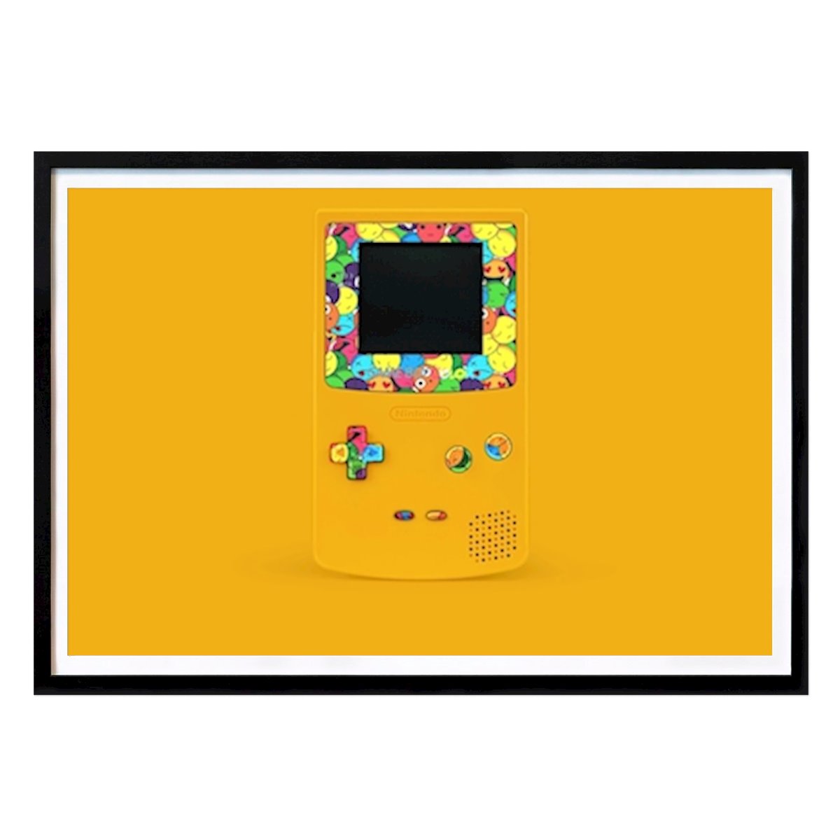 Pop Art Poster: Emoji Gameboy av Benjamin