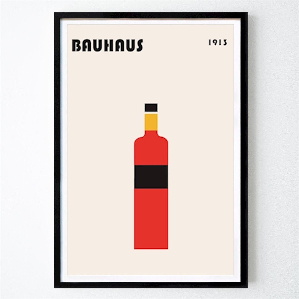 Bauhaus Poster: Bauhaus Wine by Lars Gustafsson