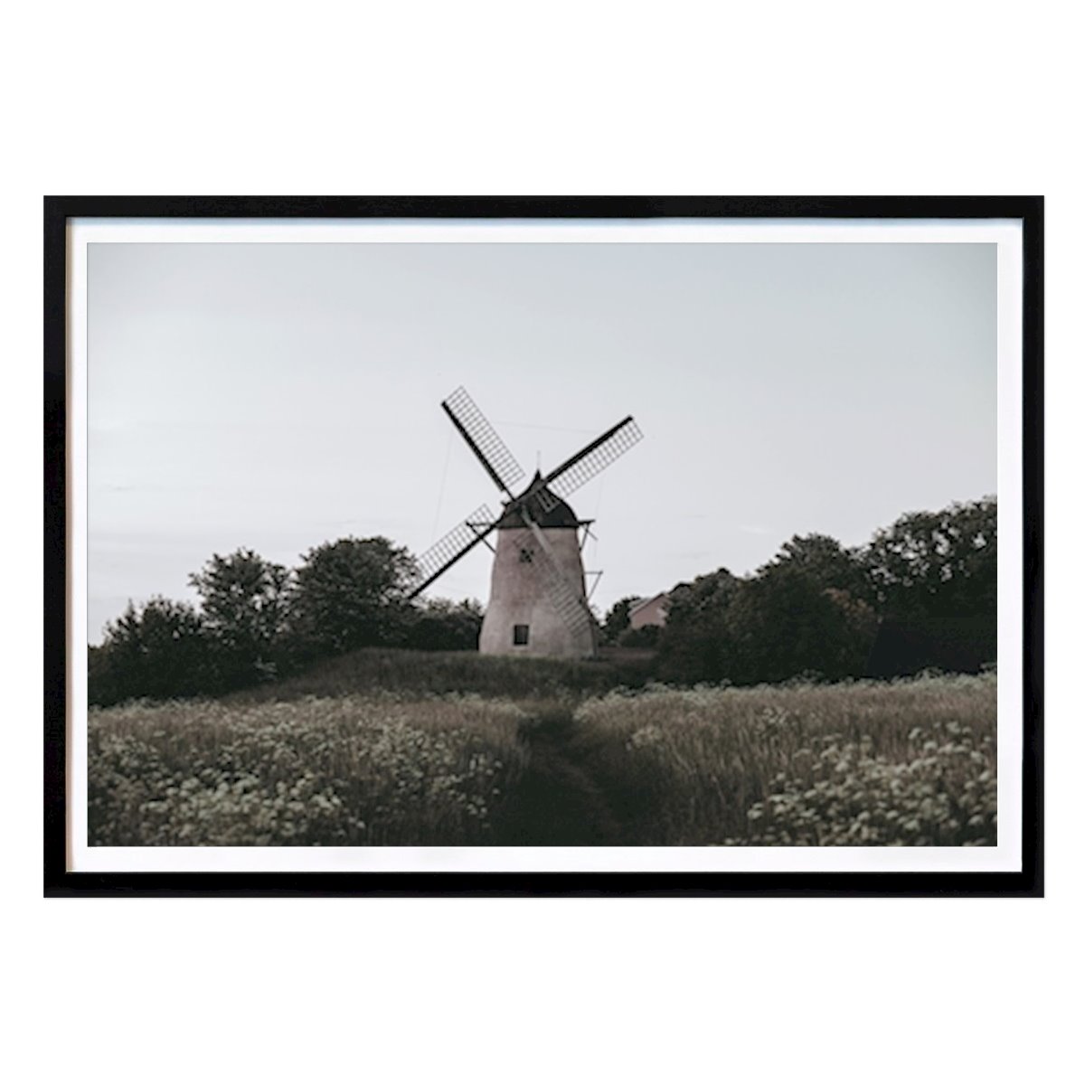 Städte & Länder Poster: Käringer Mühle von Tilda Karlsson