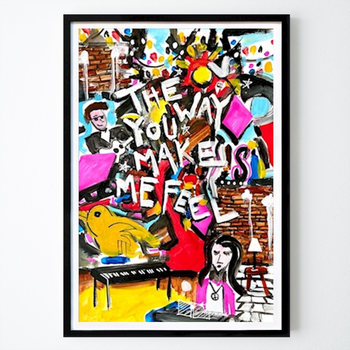 Places & Cities Poster: The Way You Make Me Feel by Hugo Ljungkvist