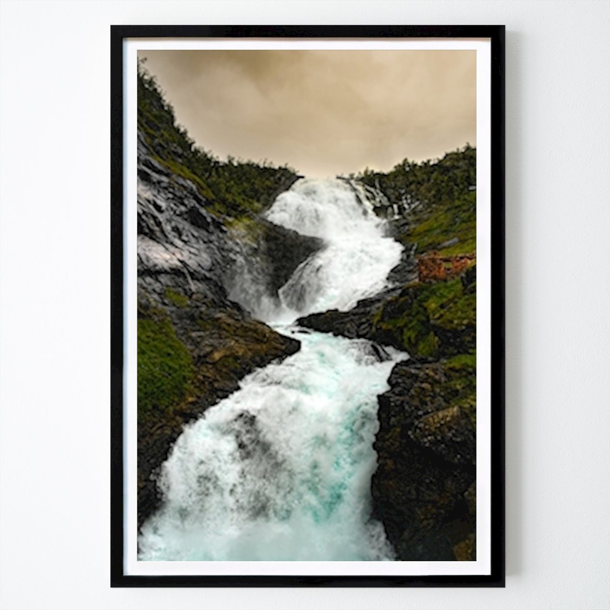 Lazer Poster: Kjosfossen - Sognefjord de AD.17081988