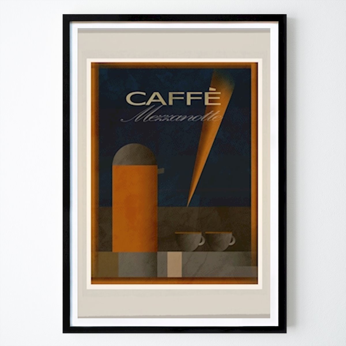 Italia Póster: Café de medianoche - Art Deco de Joost Hogervorst