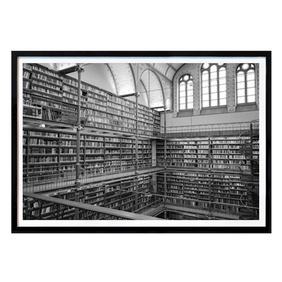 Amsterdam Poster: Konstbibliotek av Christa Stroo