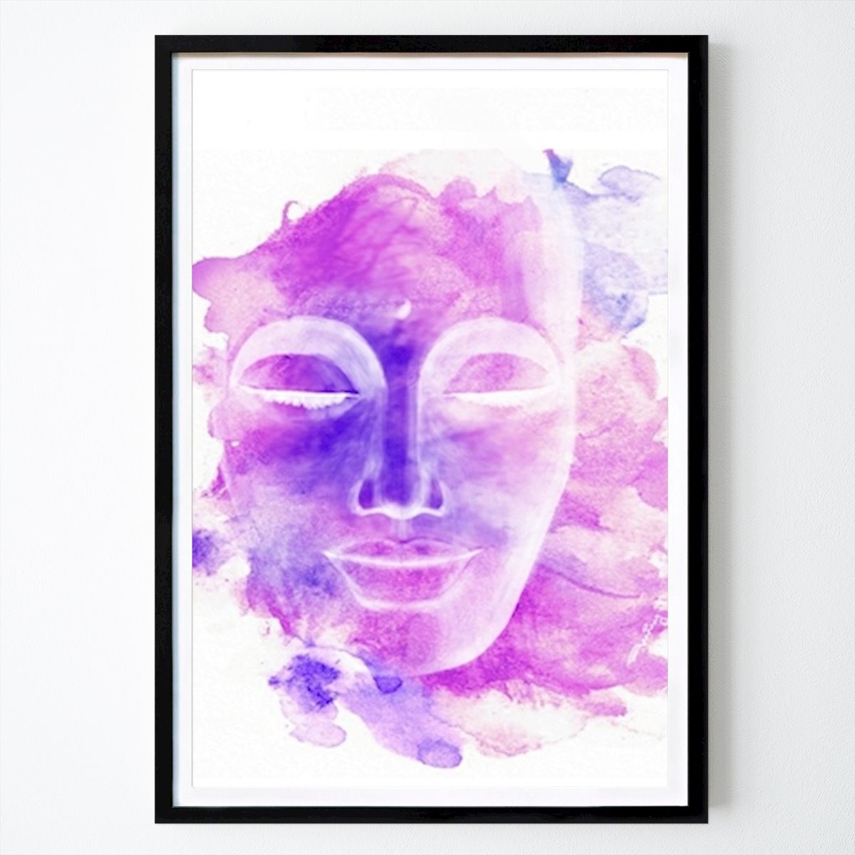 Architektura & Design Plakat: Twarz Buddy autorstwa Wolf Magnus