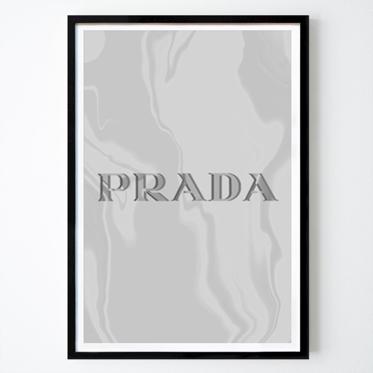 Abstrakt Plakat: PRADA fejl av Tony Muhonen