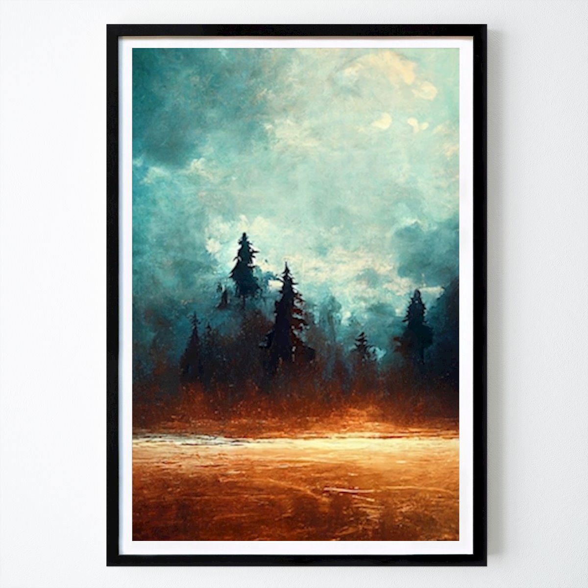 Natur Poster: Ember Lake av Josef Henry