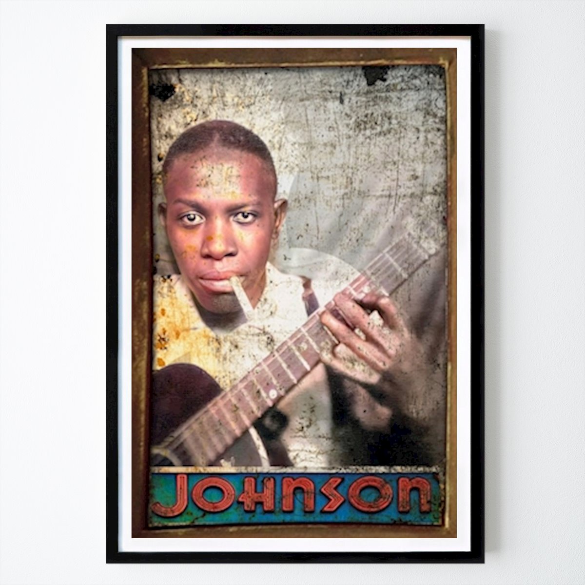 Retro & Vintage Poster: Delta blues av Diego love