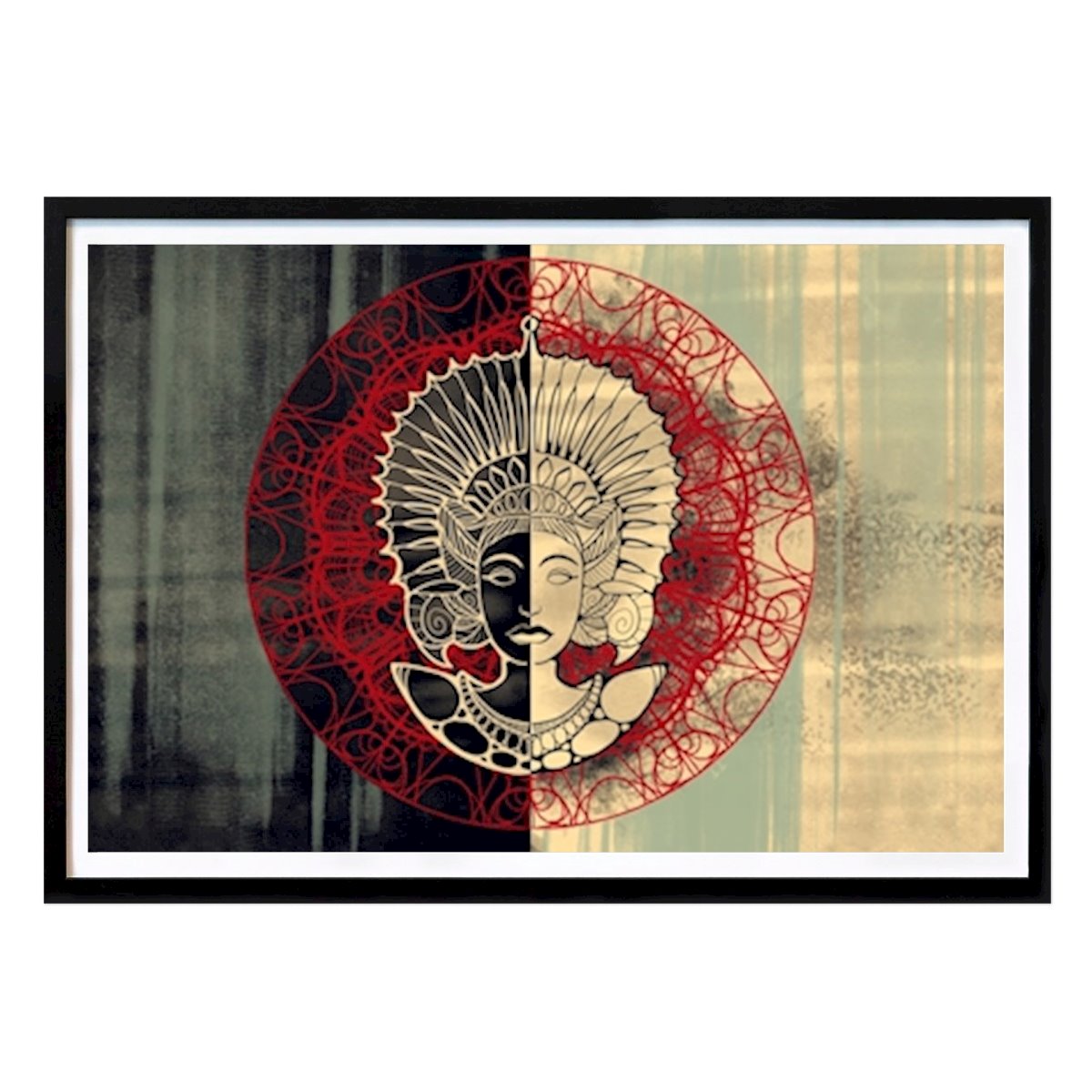 Places & Cities Poster: Goddess by Wolf Magnus