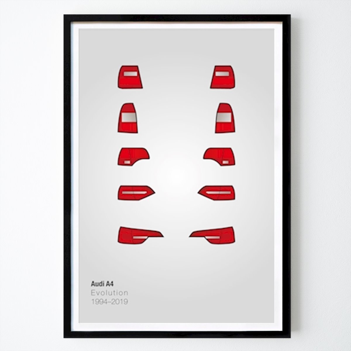 Auto Poster: Audi A4 Evolution di Lken media