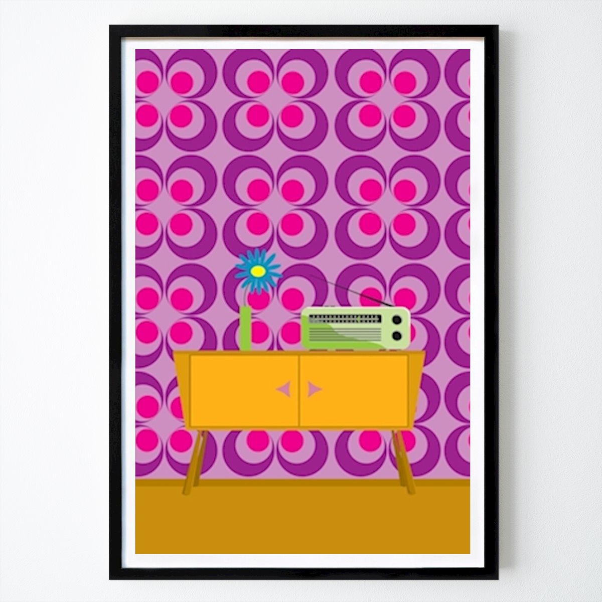 Retro & Vintage Poster: Retro Radio von Martin Neuhaus