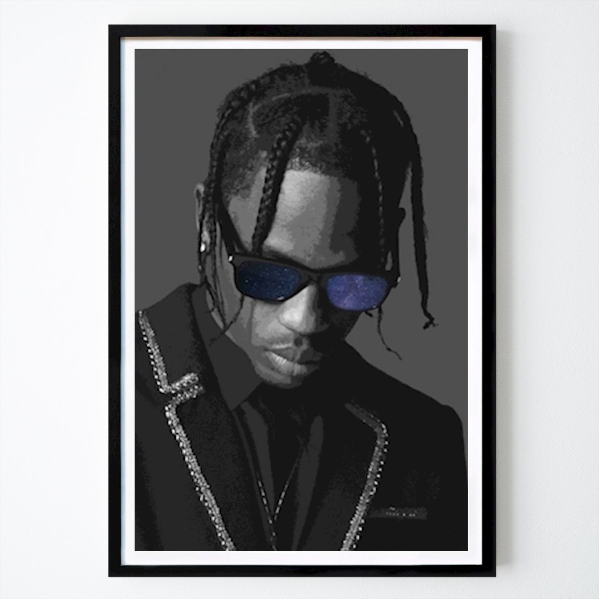 Pop Art Poster: Travis Scott by Namik Büyükce