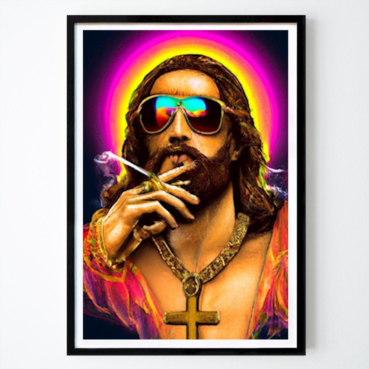 Arte Póster: Jesús humeante de Marcus Taube