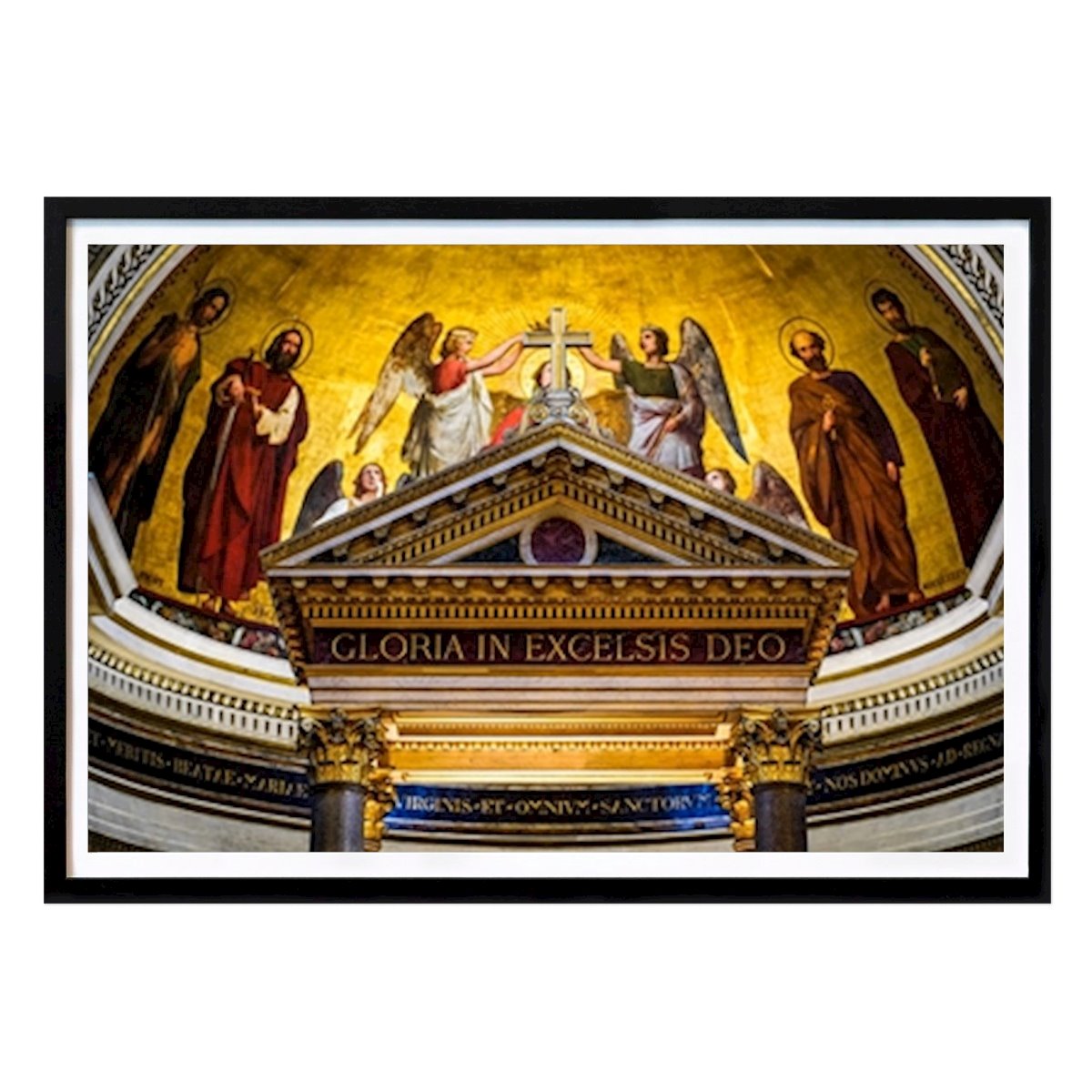 Architektur & Design Poster: Notre Dame de Lorette Paris von Mathias Darmell