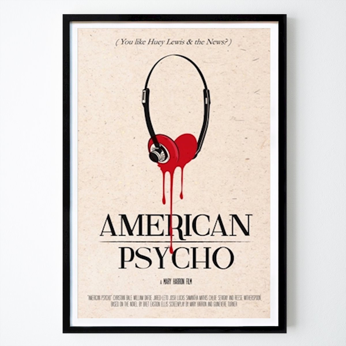 USA Poster: Amerikanischer Psycho von 2ToastDesign