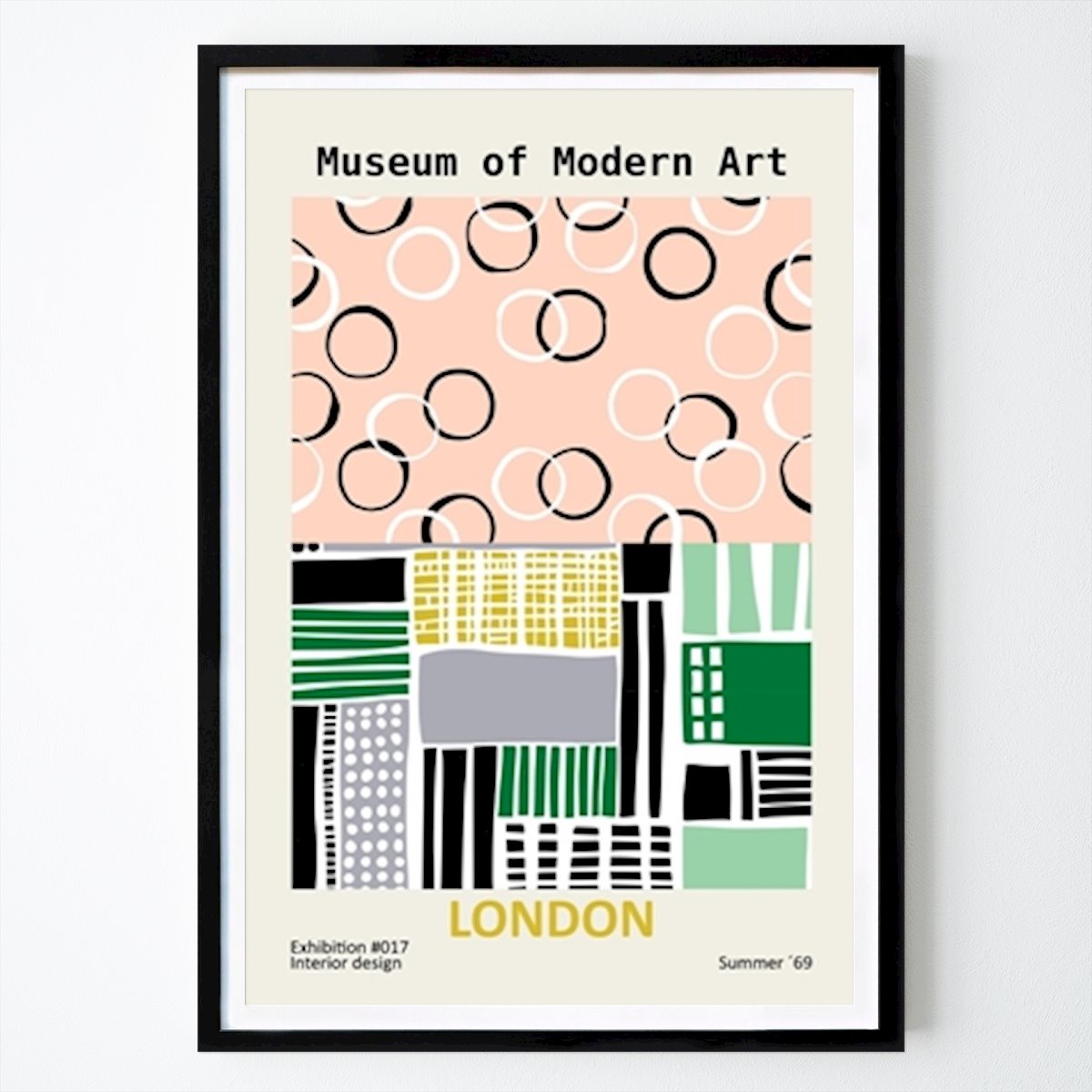 London Poster: Museum för modern konst London av DESIGN d ́annick