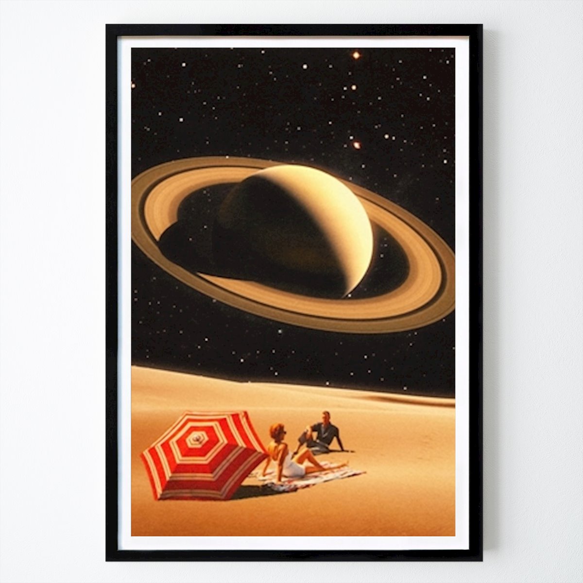 Retro & Vintage Poster: Space Date by Taudalpoi