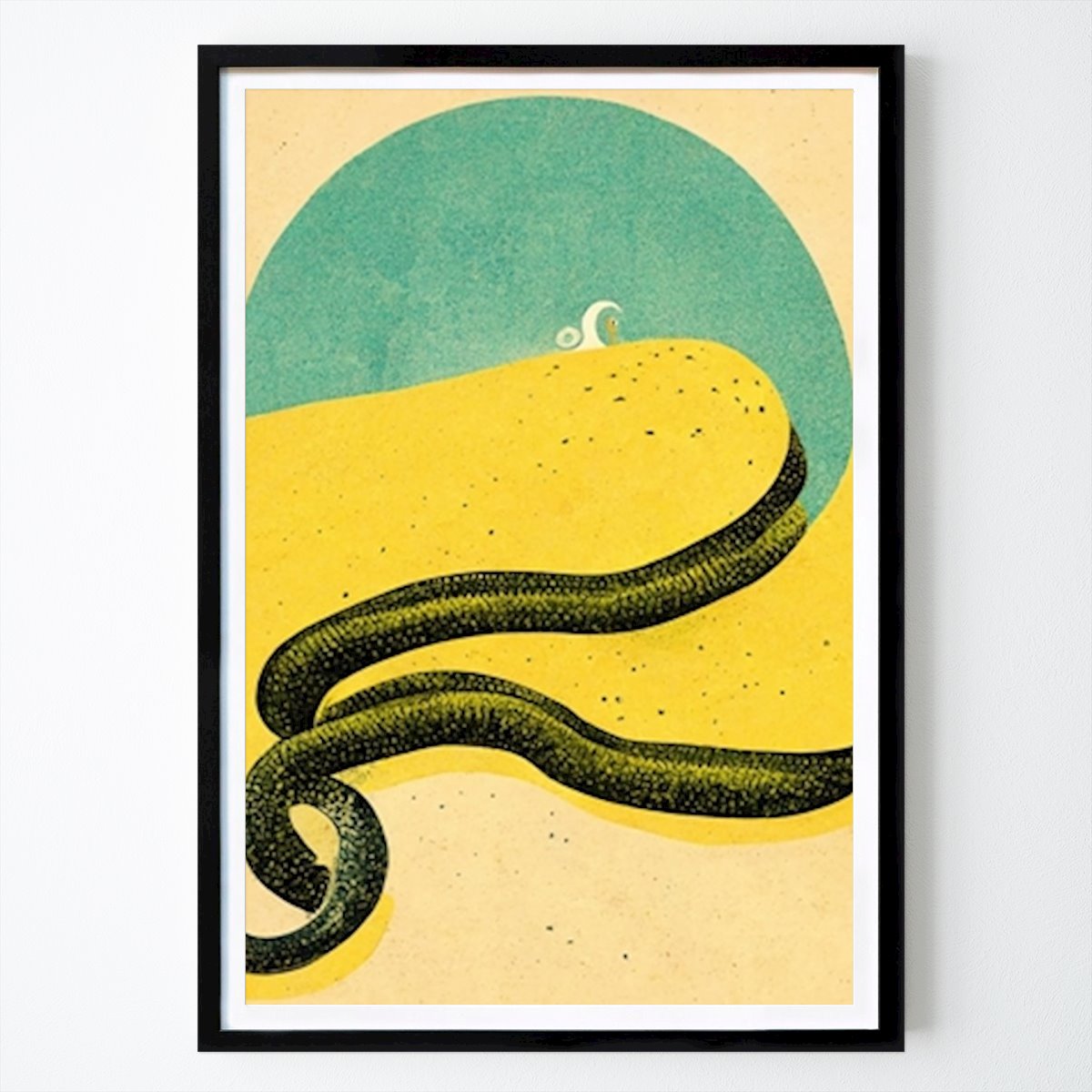 Abstrakt Plakat: Snakepit av Nordic Cucumber