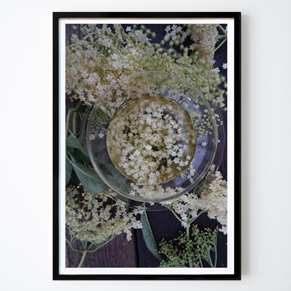Nature Poster: Elderberry tea by Julija Ogrodowski