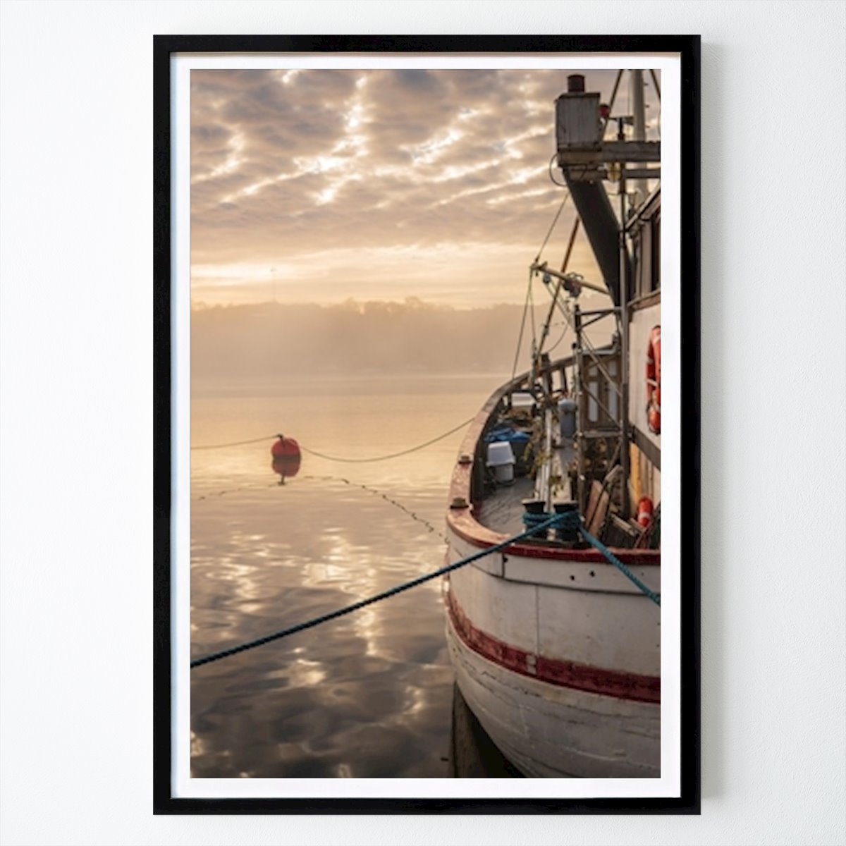Keuken Poster: Vissersboot van Mats Winberg