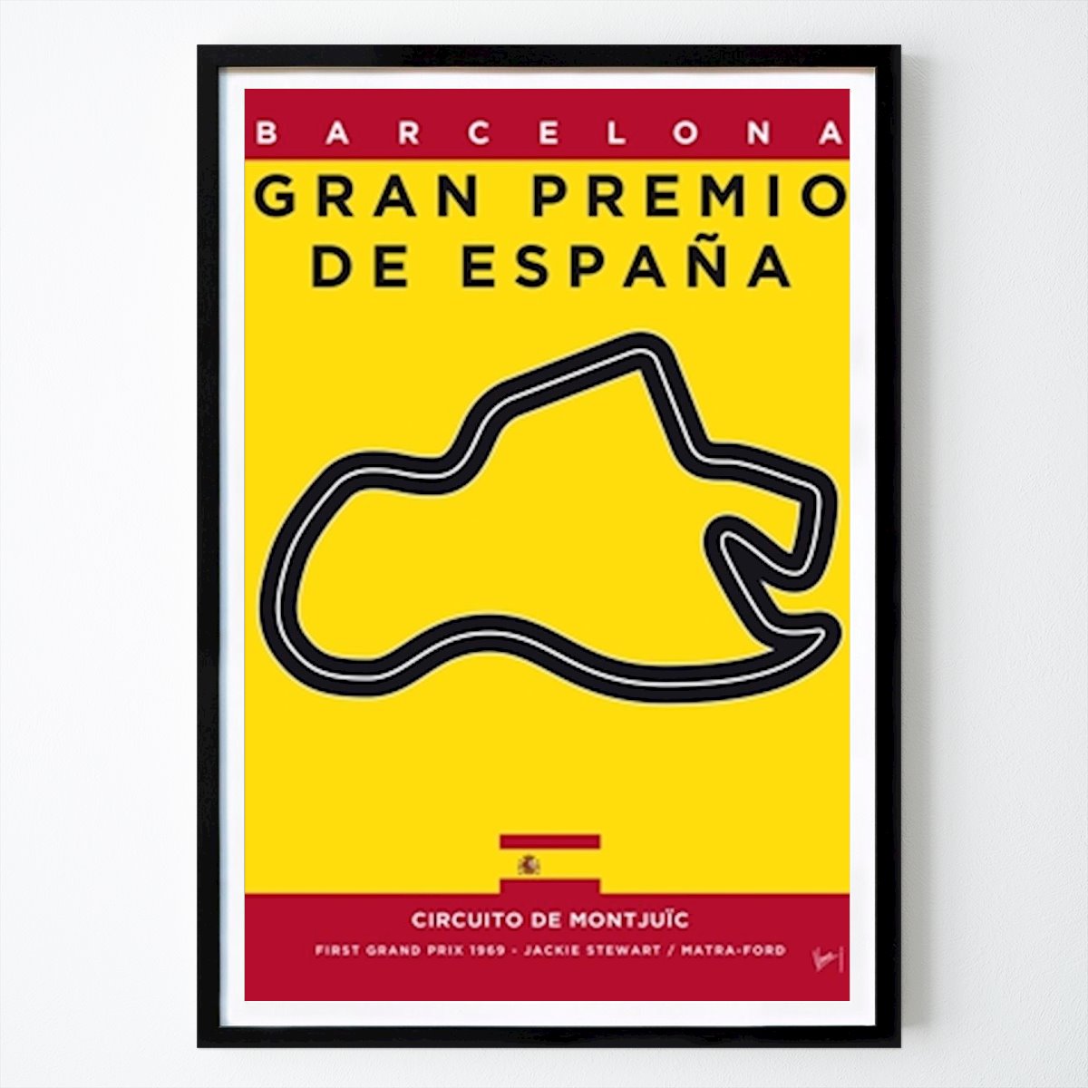 Freizeit Poster: 1969 MONTJUICE von Chungkong Art