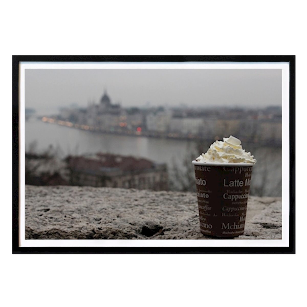 Places & Cities Poster: Warming in the cold by Ninni Liljegren