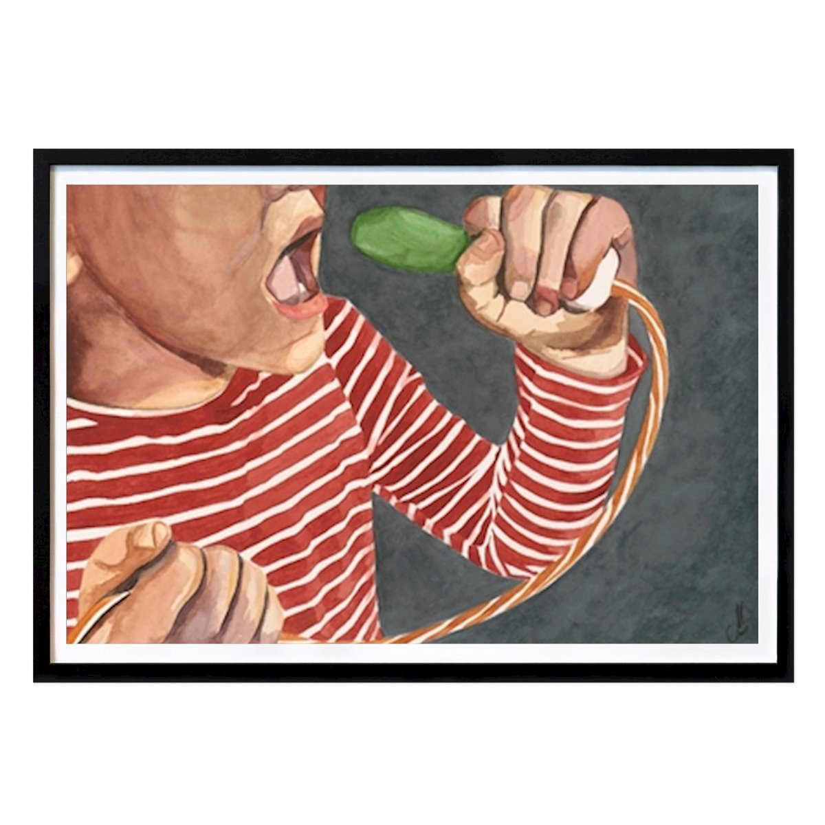 Kinder Poster: Mamma Mia her aj go agän van Mimmi Scheibe