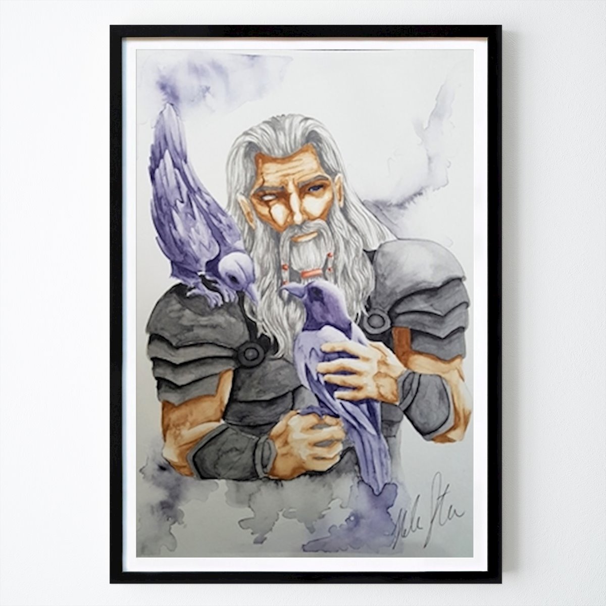 Konstnärlig Poster: Odin av Julia Günther