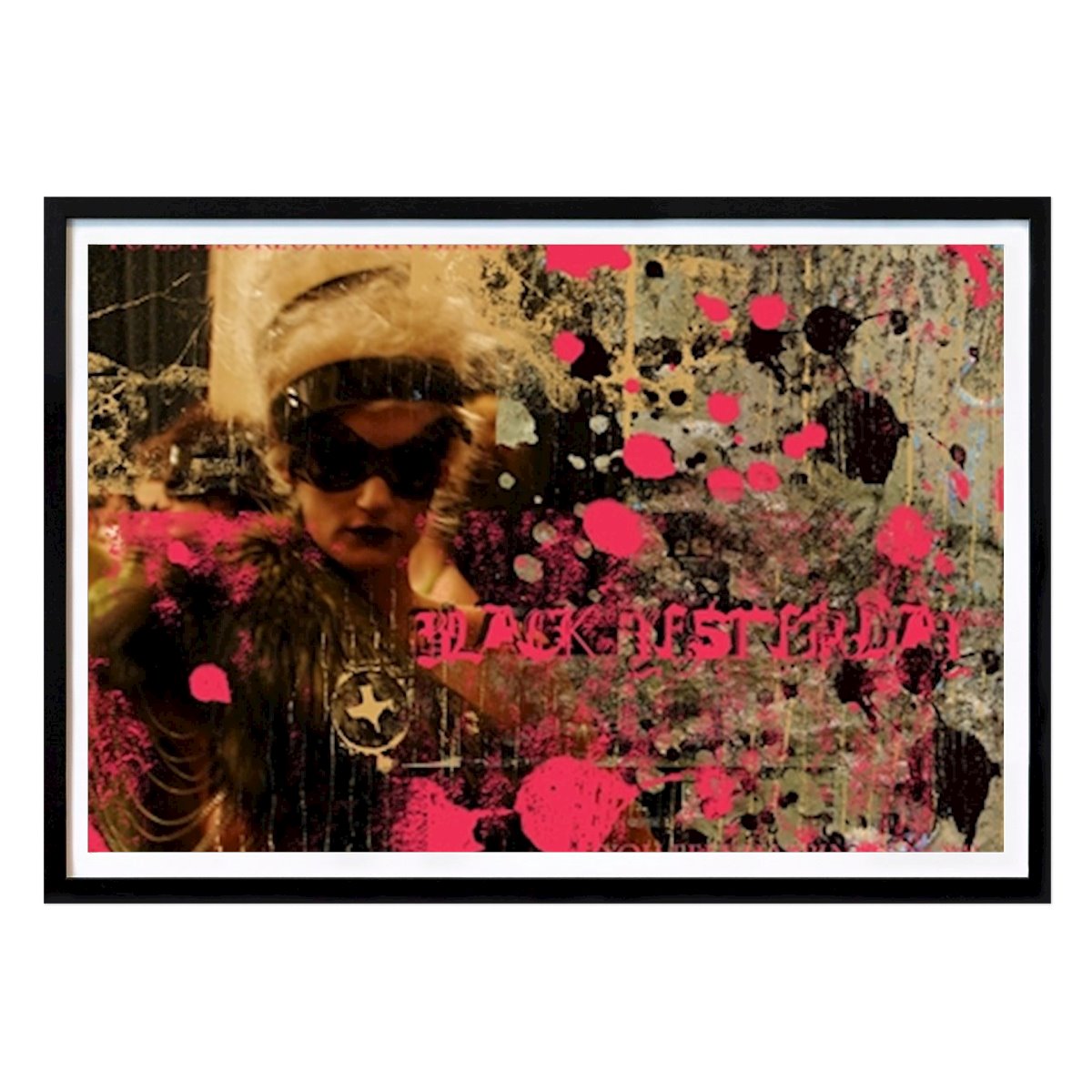 Pop Art Poster: DU KÄNNER LYCKA av Diego love