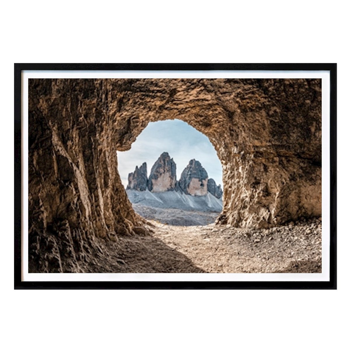 Italien Poster: Dolomiternas berg av Rafael Block