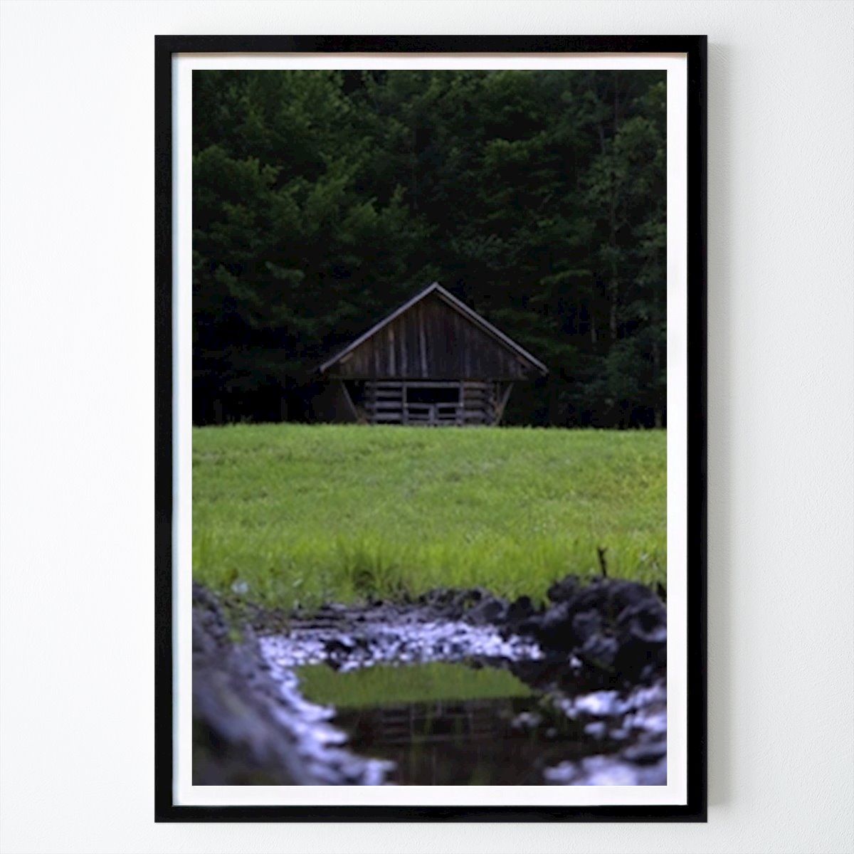 Animals Poster: Cabin in the woods. by Lukas Kail