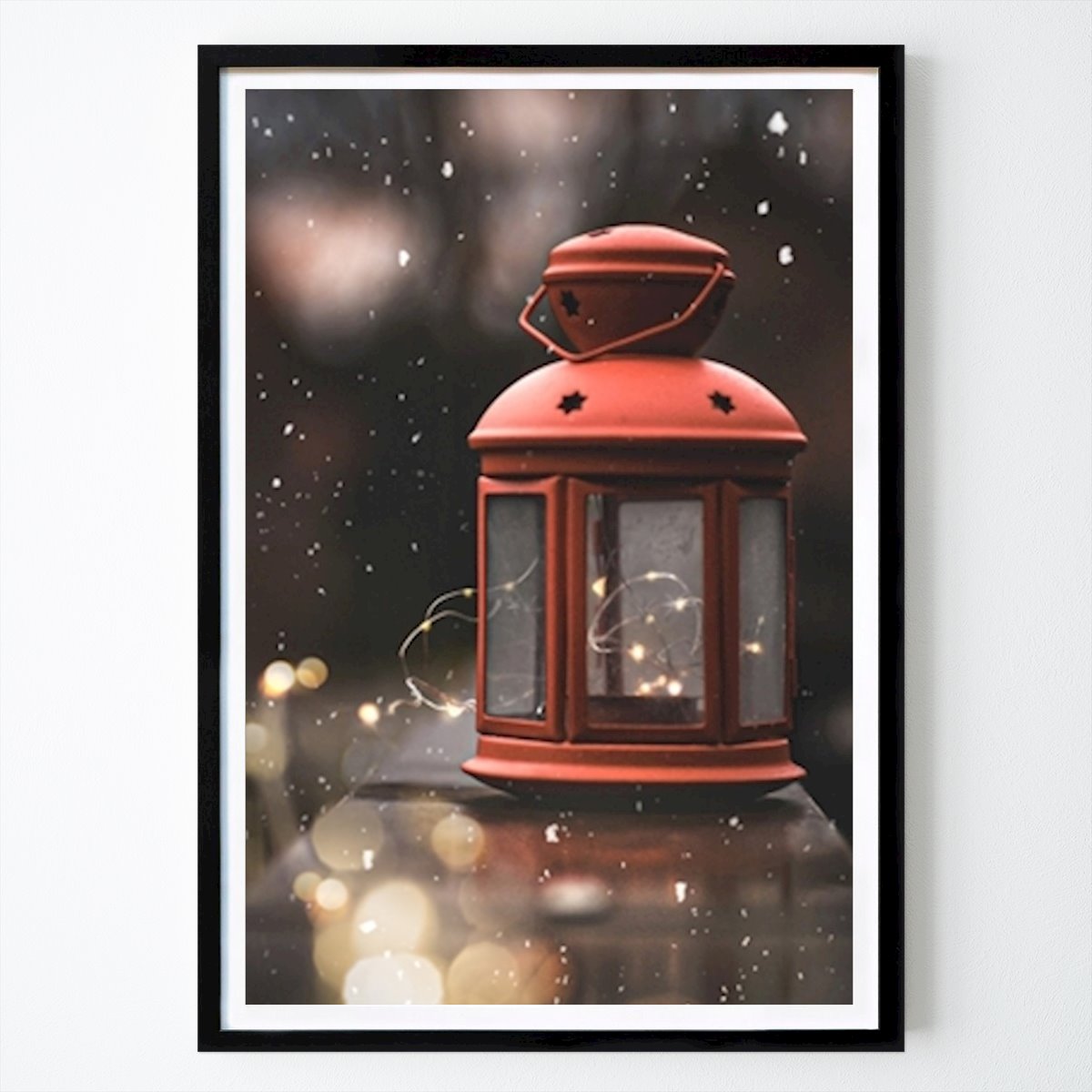 Botanical Poster: Christmas lights by Sarah Lührig