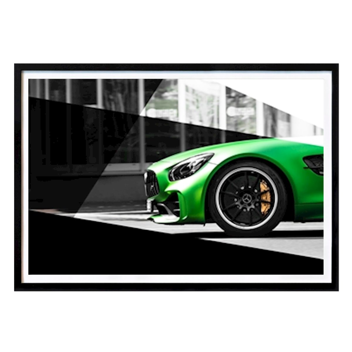 Berlin Poster: Green by Automotive Cologne