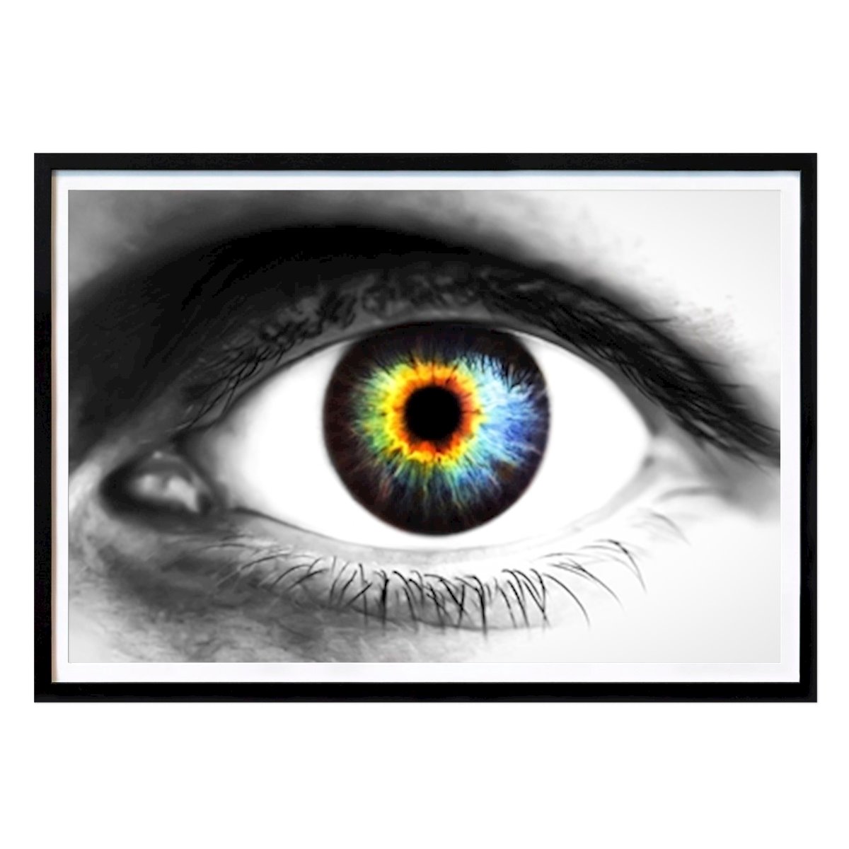 Platser & Städer Poster: Öga av Jürgen Schmitz