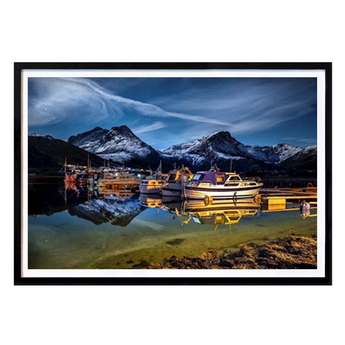 Nature Poster: Moonlit Night by Sylwia Grabińska