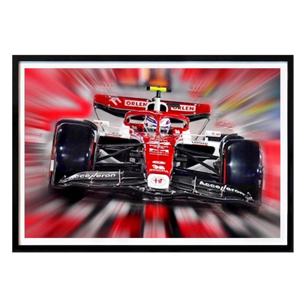 Formel 1 Plakat: Alfa Romeo F1 - Zhou av DeVerviers