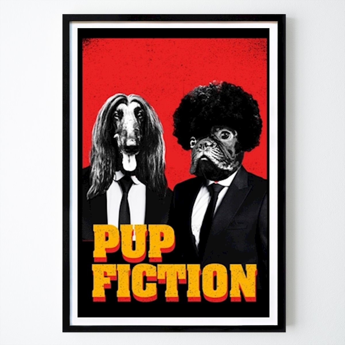 Illustration Poster: Welpen-Fiktion von 2ToastDesign