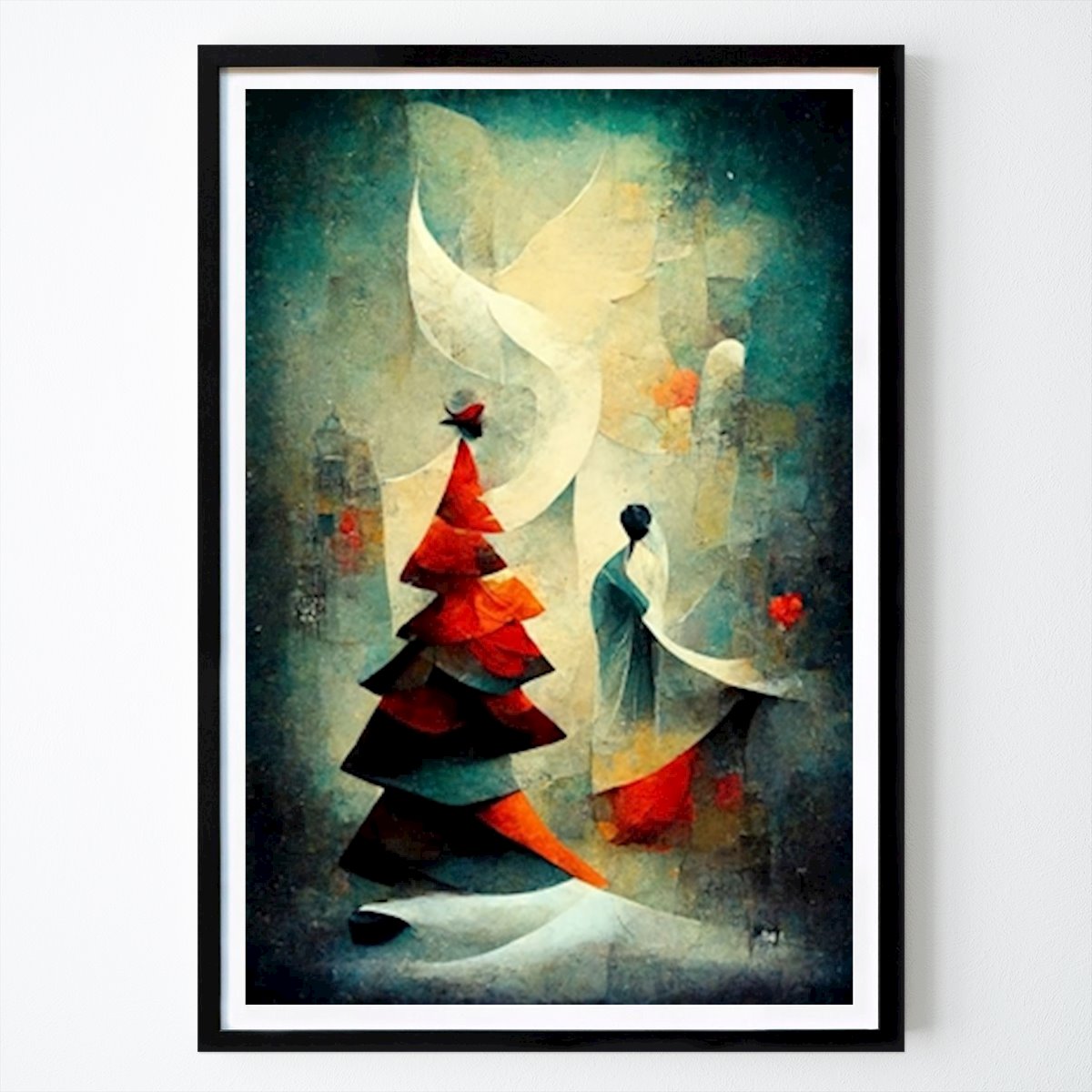 Abstrait Affiche: Le cadeau par Dominik Stelzner