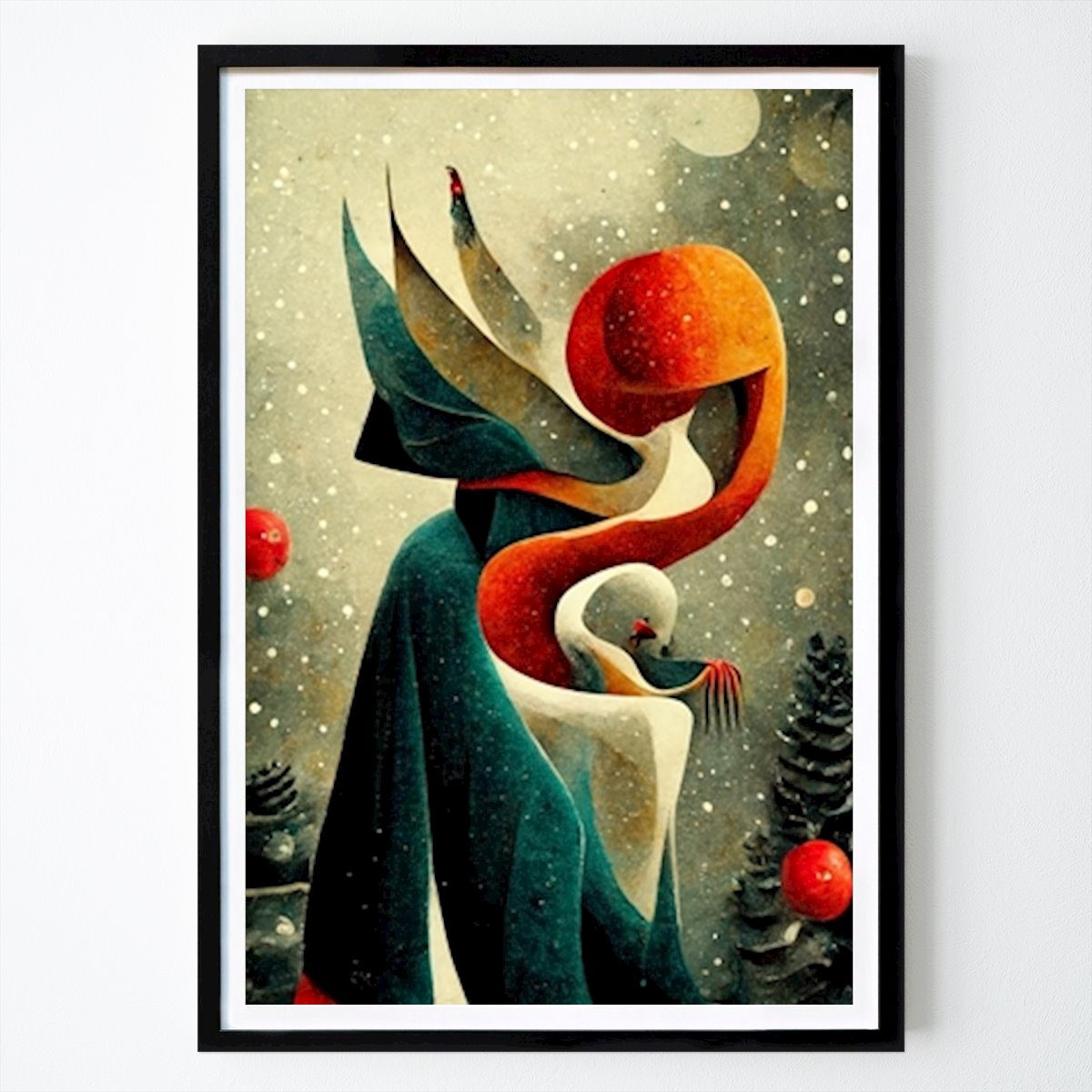 Geist der Weihnacht #2 Poster von Dominik Stelzner – Stockholm Wandbild – Printler