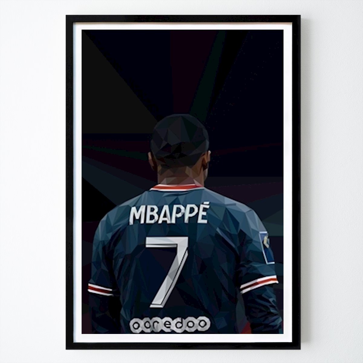 Fußball Poster: Kühlschrank Mbappe von Herykurni13