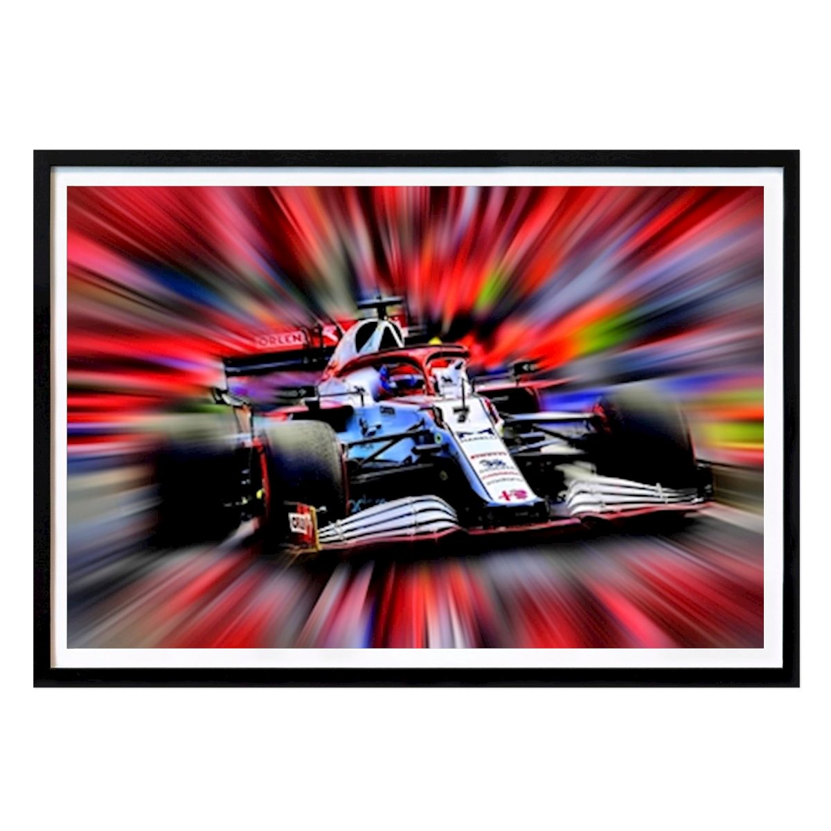 Formel 1 Plakat: Alfa Romeo F1 - Räikkönen av DeVerviers