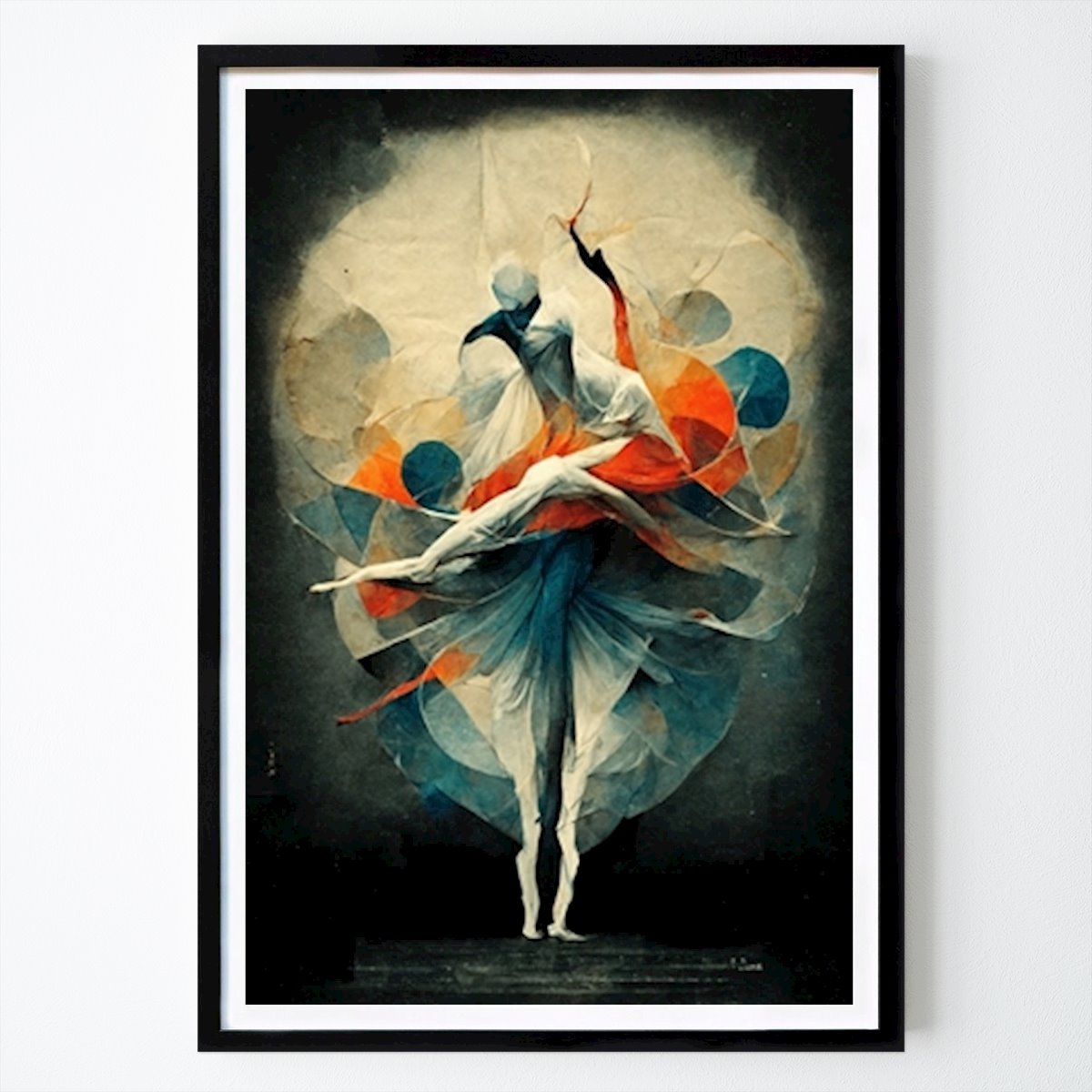Abstrakt Plakat: Ballet 1 av Dominik Stelzner