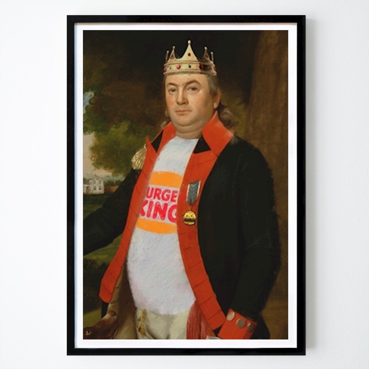 Pop Art Póster: Fast food king de Dikhotomy