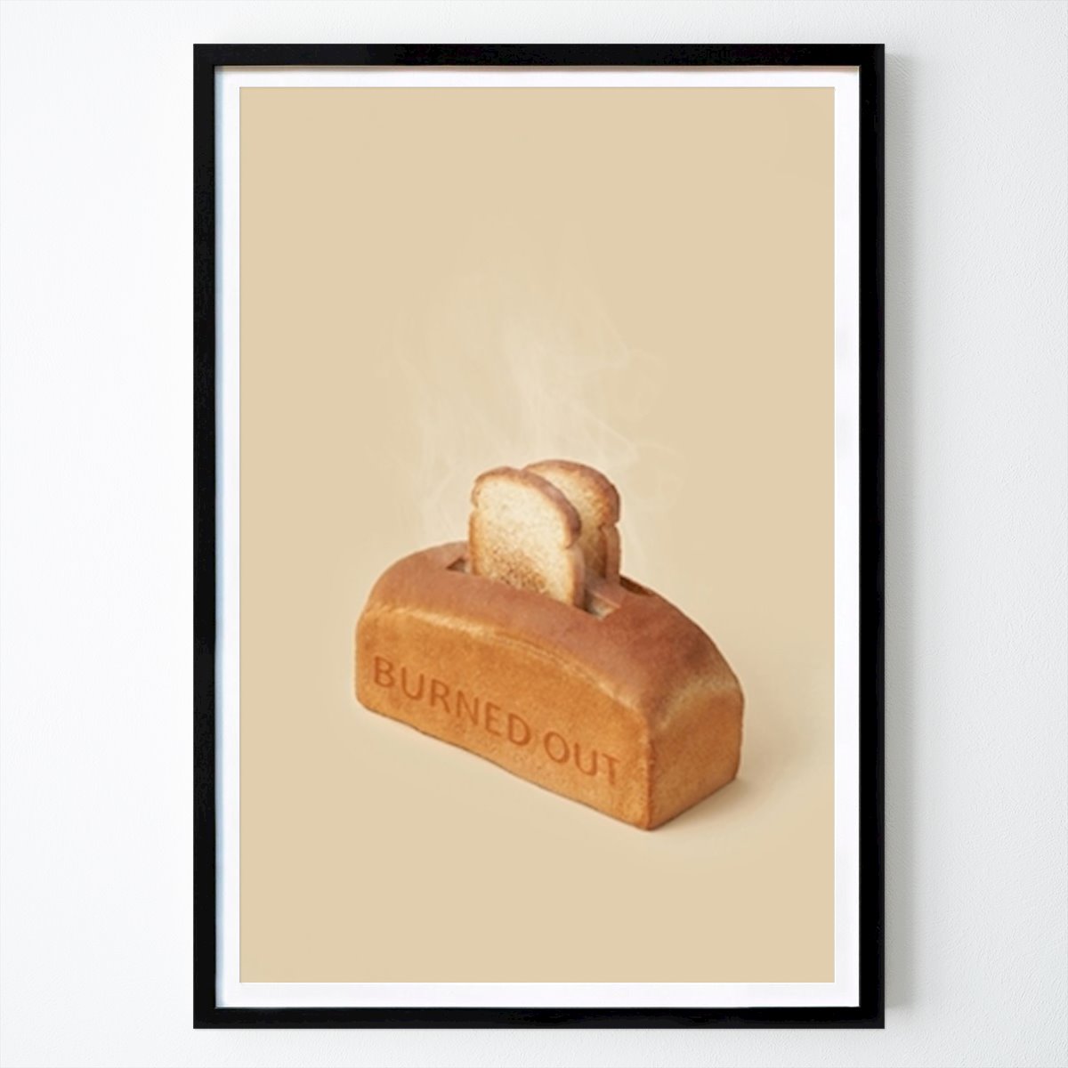 Kitchen Poster: Toaster in shape of bread loaf by Yaroslav Danylchenko