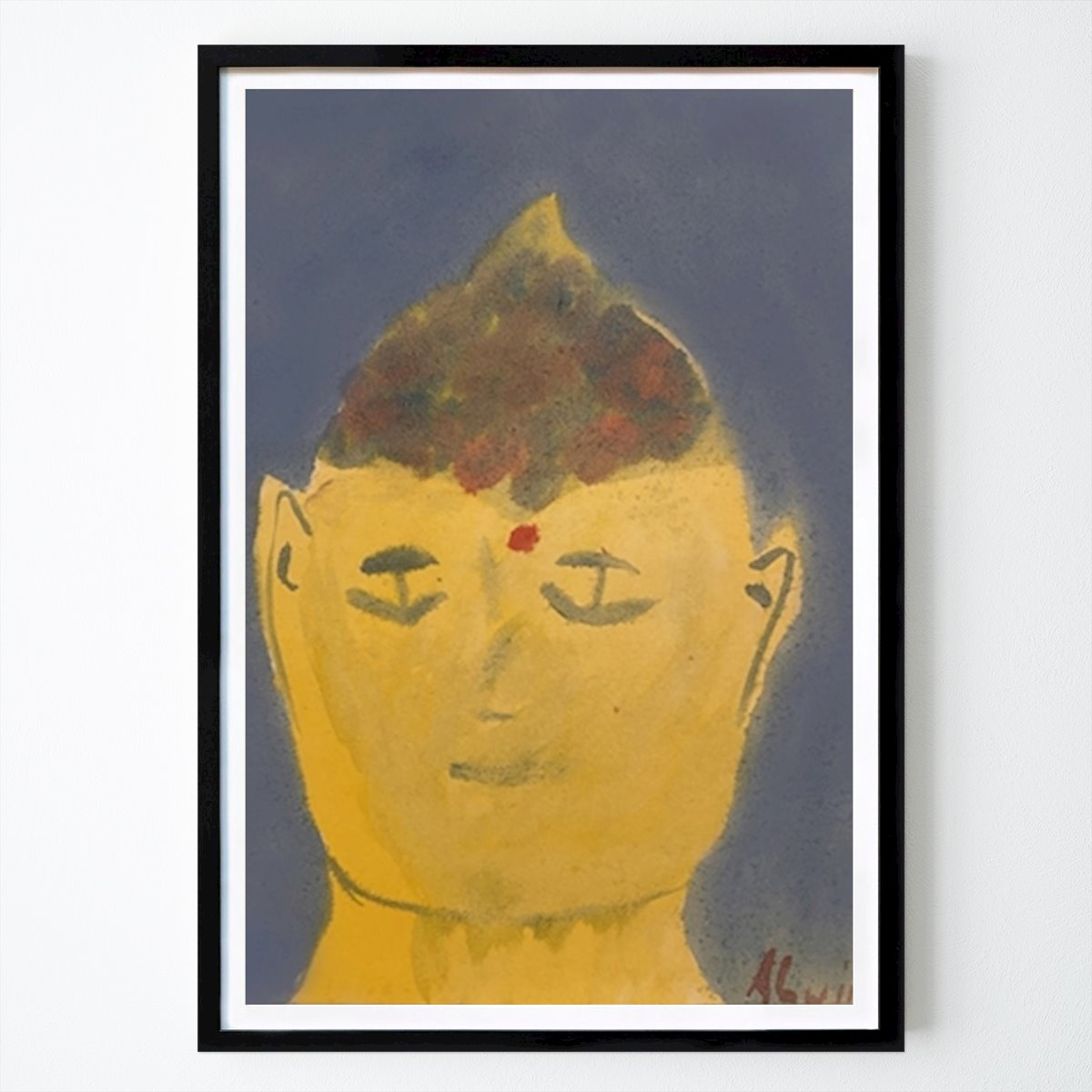 Natur Poster: Buddha-Junge von Alwin Ritzi