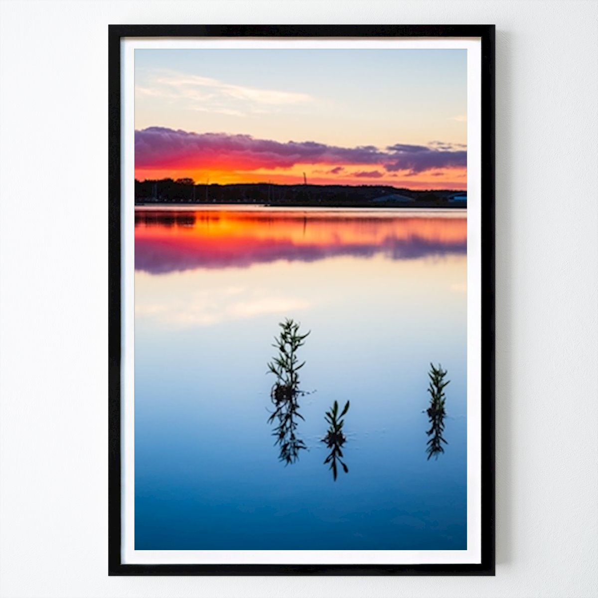 Gøteborg Plakat: Solnedgang ved Vadehavet av Mikael Svensson
